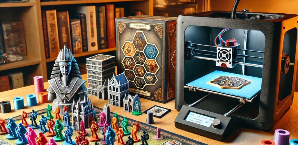 3D-Drucker revolutionieren die Welt der Brettspiele