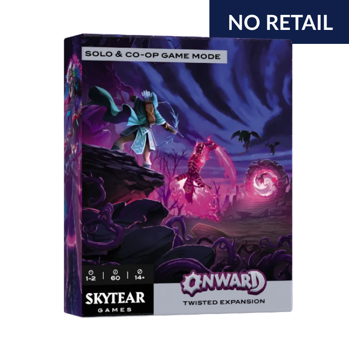 Onward: Twisted auf Gamefound – Solo- & Koop-Erweiterung für das MOBA-Brettspiel