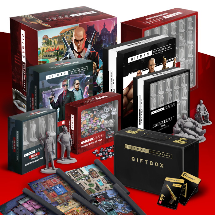 All-In Miniatures Edition von Hitman: The Board Game