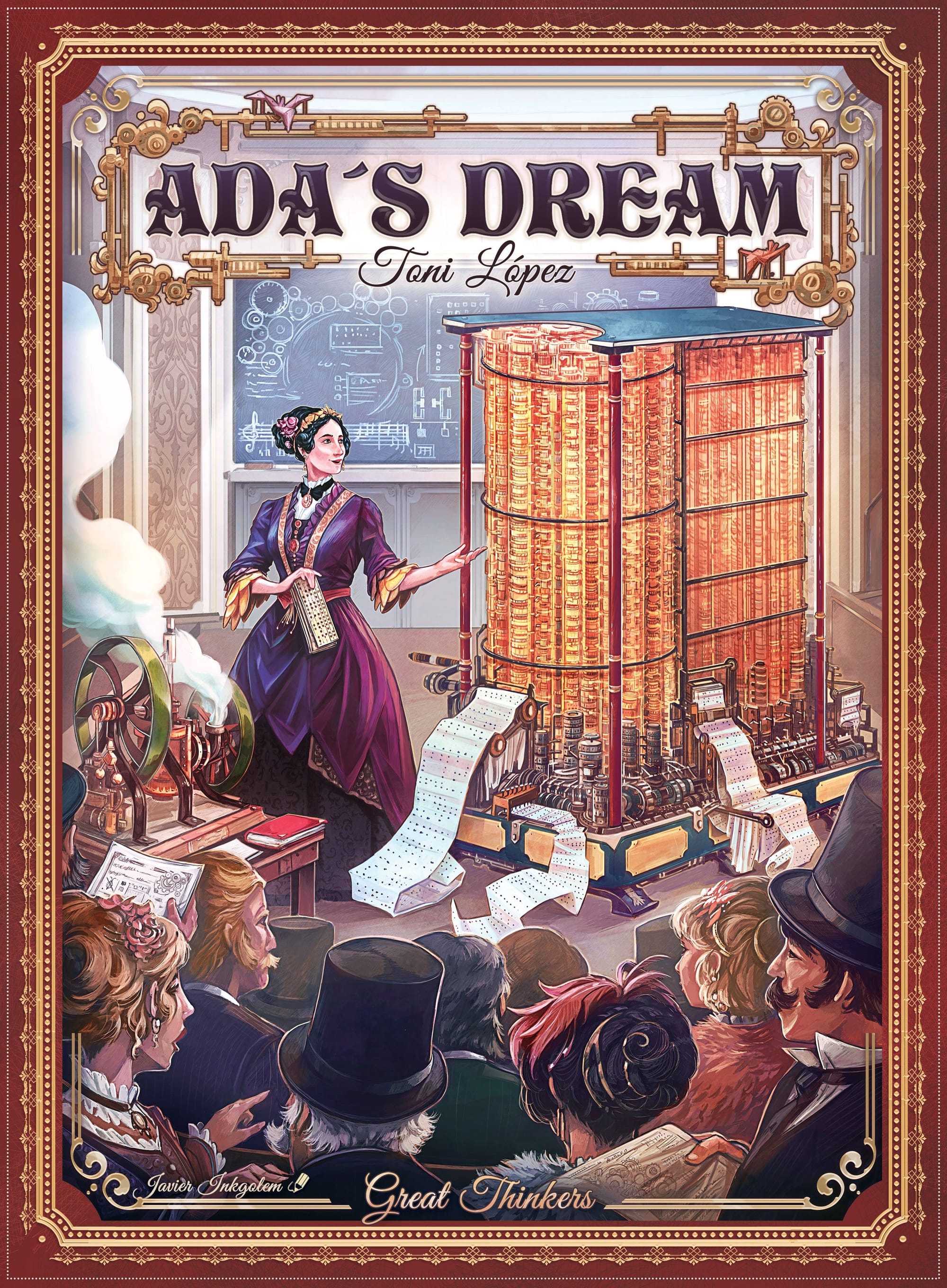 Cover des Brettspiels Ada's Dream
