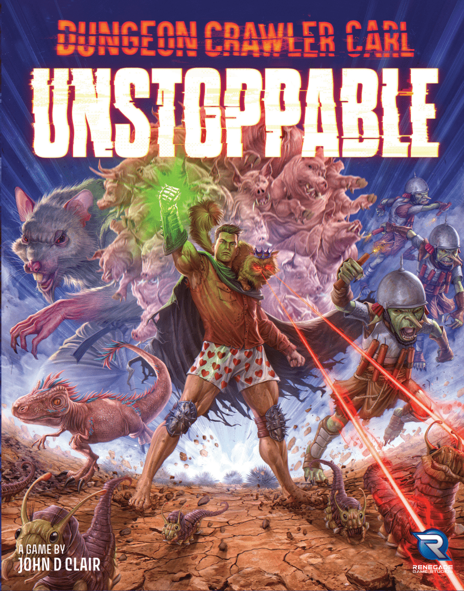 Coverartwork von Dungeon Crawler Carl: Unstoppable von Luciano Fleitas