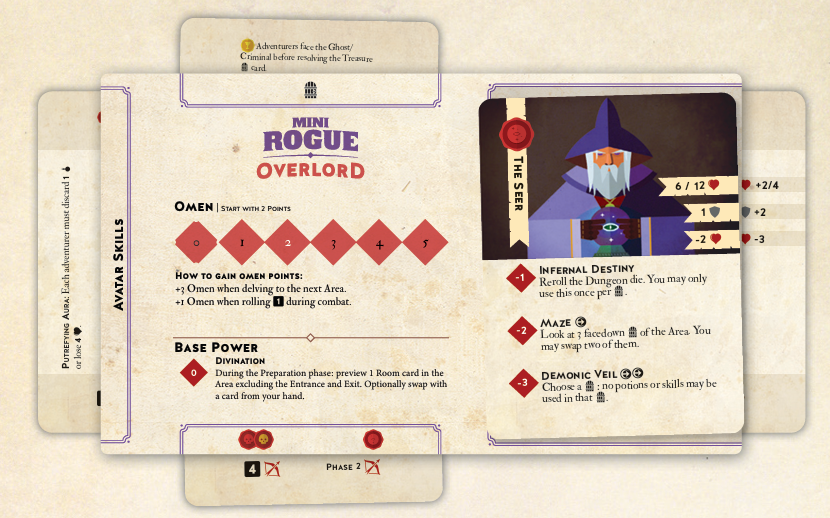 Overlord-Variante von The Council mit Verstärkungskarten