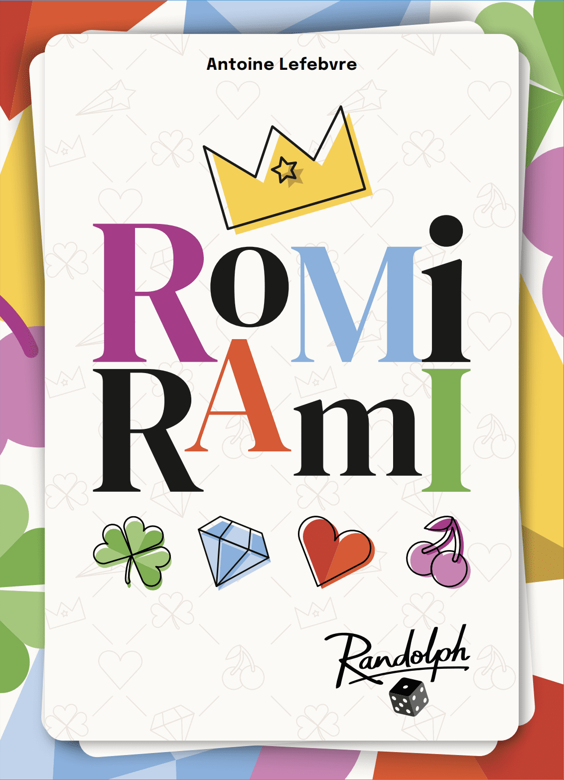Spielschachtel von Romi Rami, der französischen Ausgabe von CHECK!