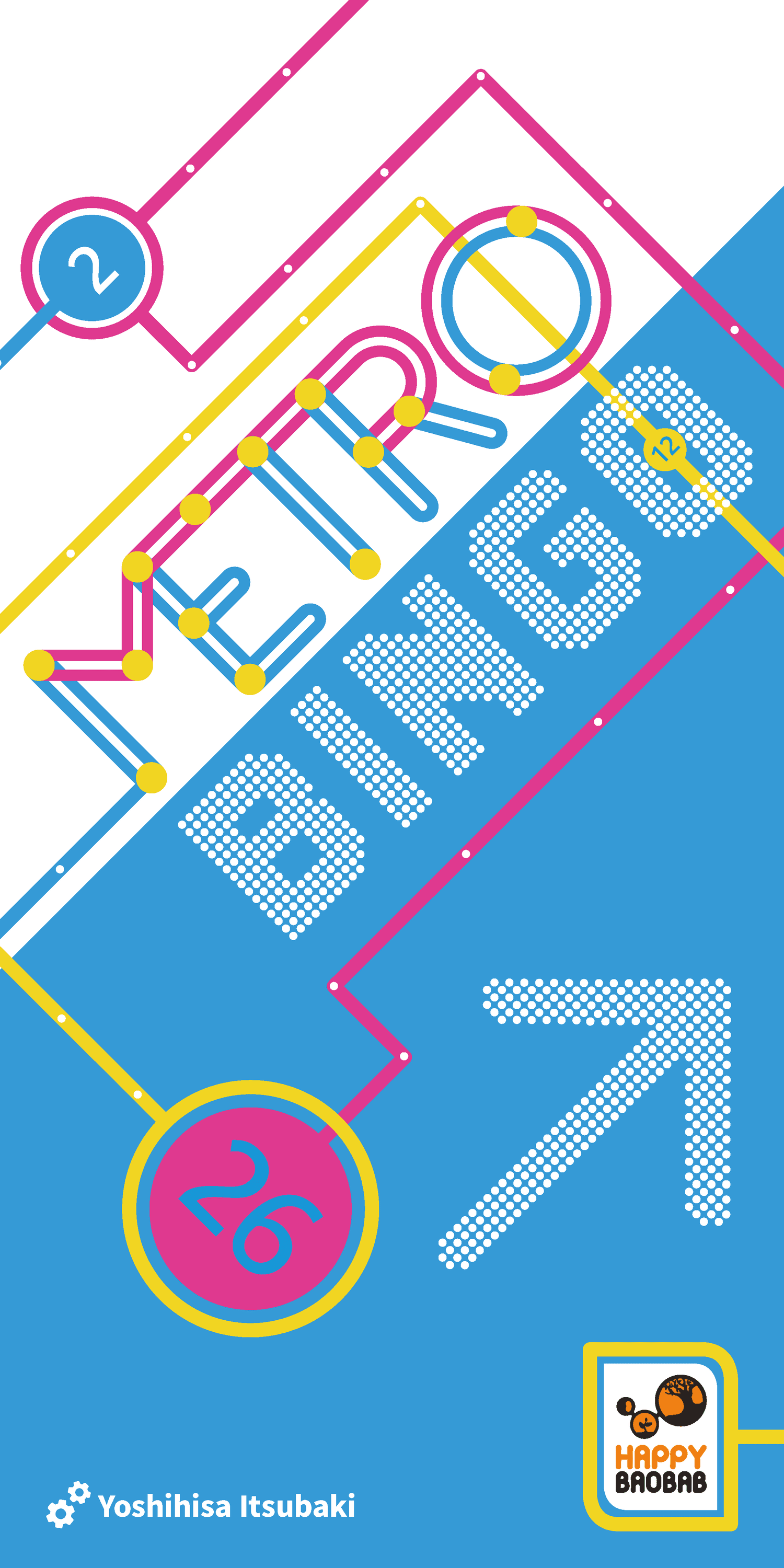 Spielschachtel des Bingo-Spiels Metro Bingo