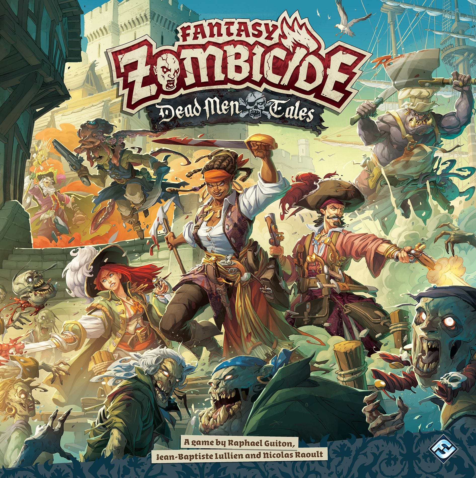 Asmodee landet ersten Crowdfunding-Erfolg: 4,1 Millionen Dollar für Zombicide: Dead Men Tales