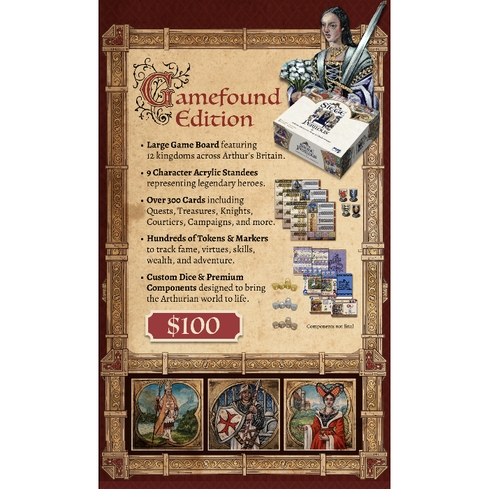Siege Perilous, Kampagnen-Key-Art