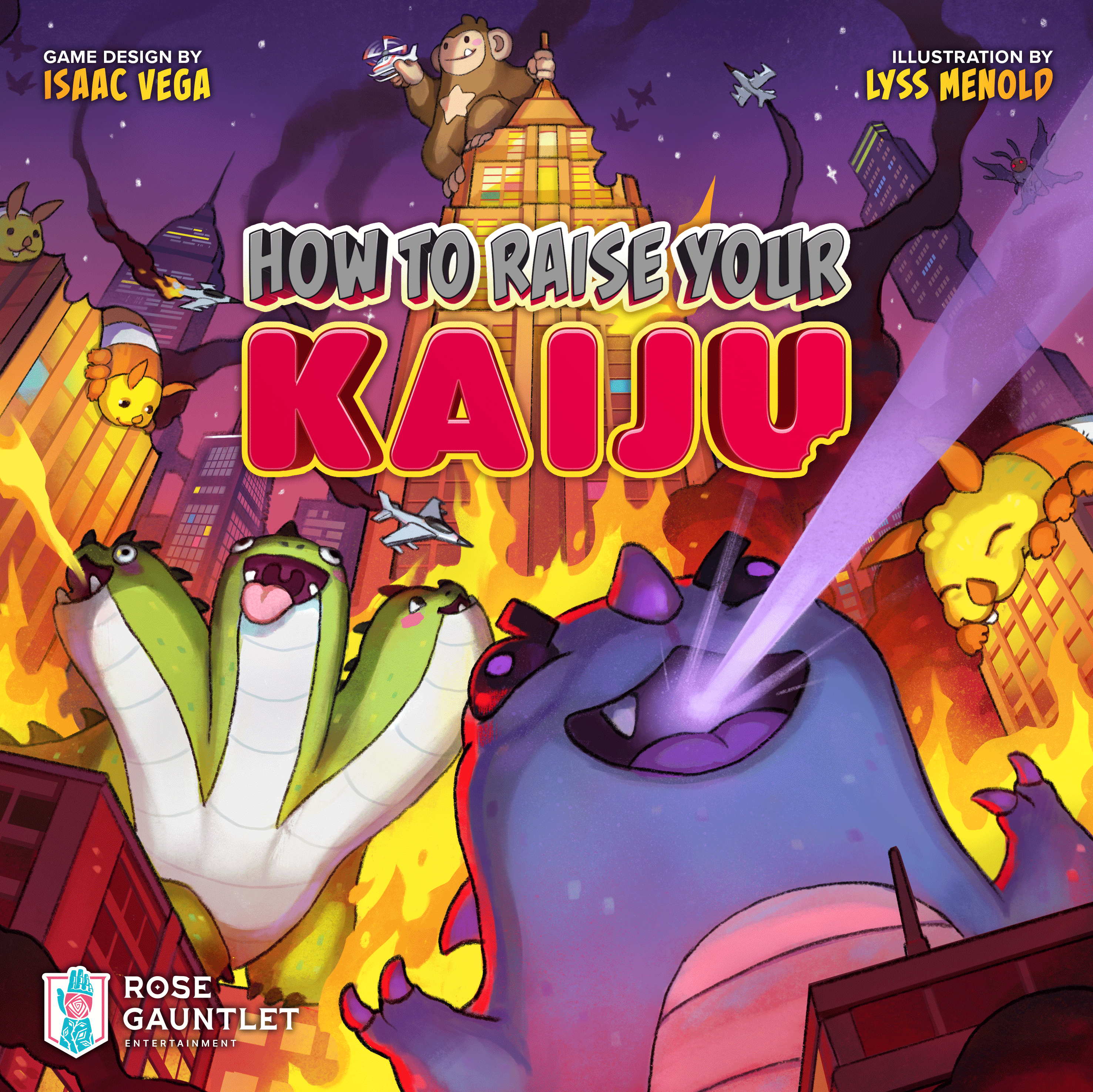 How to Raise Your Kaiju, Kampagnen-Key-Art