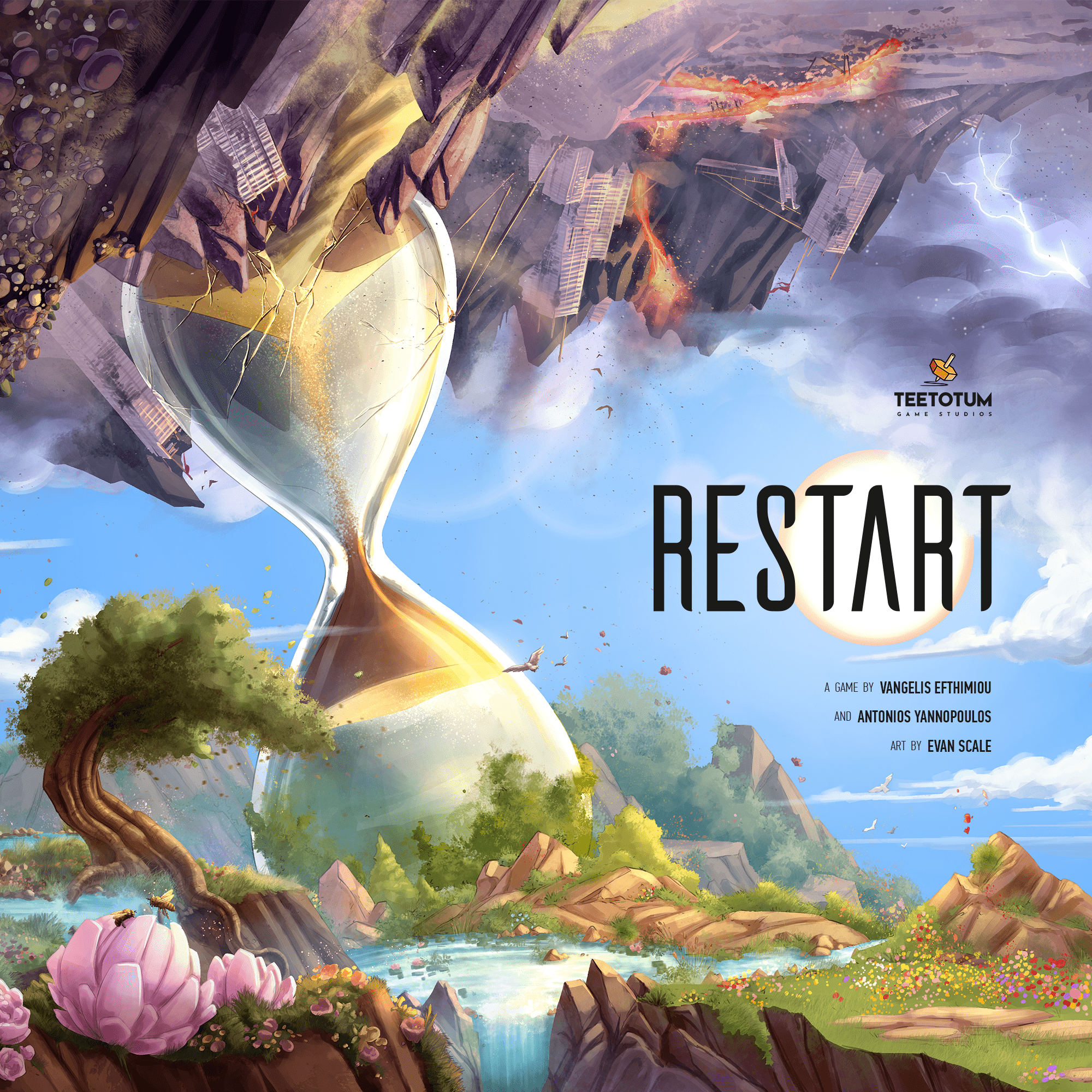 Restart Brettspiel: Zeitreise-Kennerspiel auf der Spieleschmiede