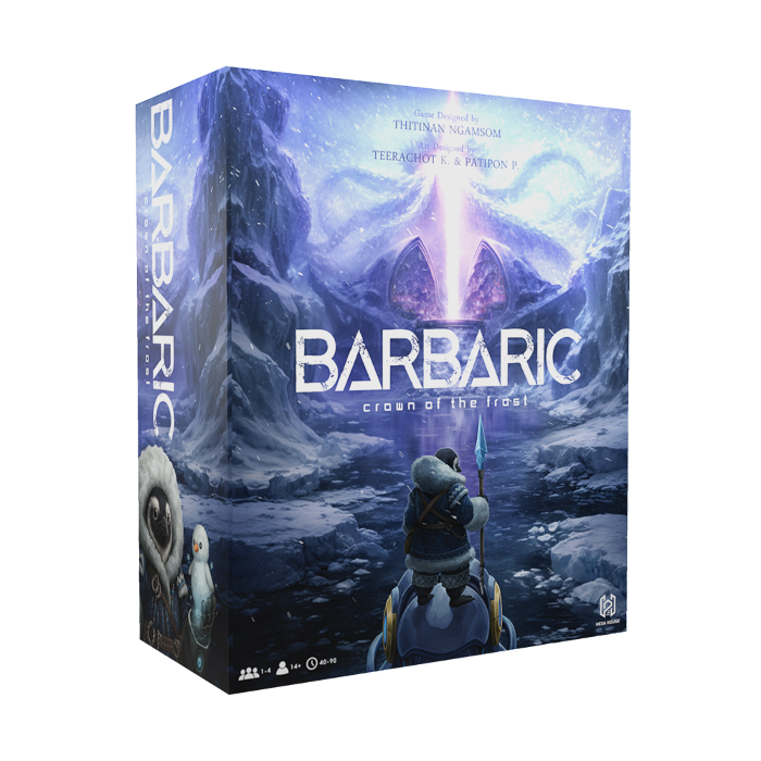 Key-Art zu Barbaric: Crown of the Frost (Hexa House)