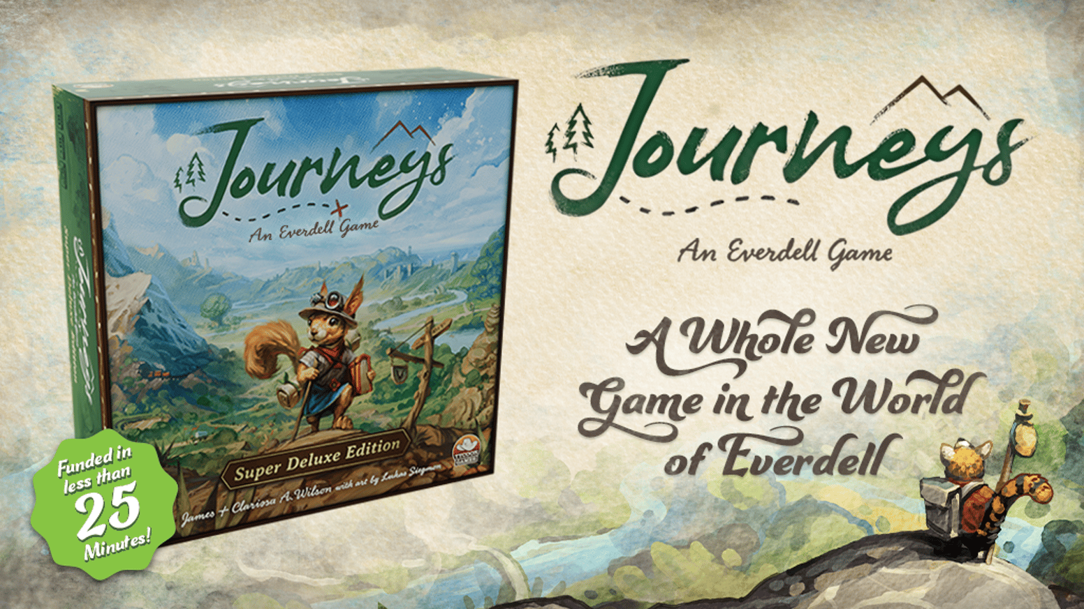 Kampagnen-Artwork zu Everdell Journeys (Tycoon Games)