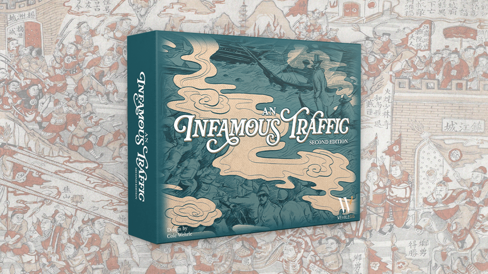 Kampagnen-Key-Art zu An Infamous Traffic: Second Edition von Cole Wehrle