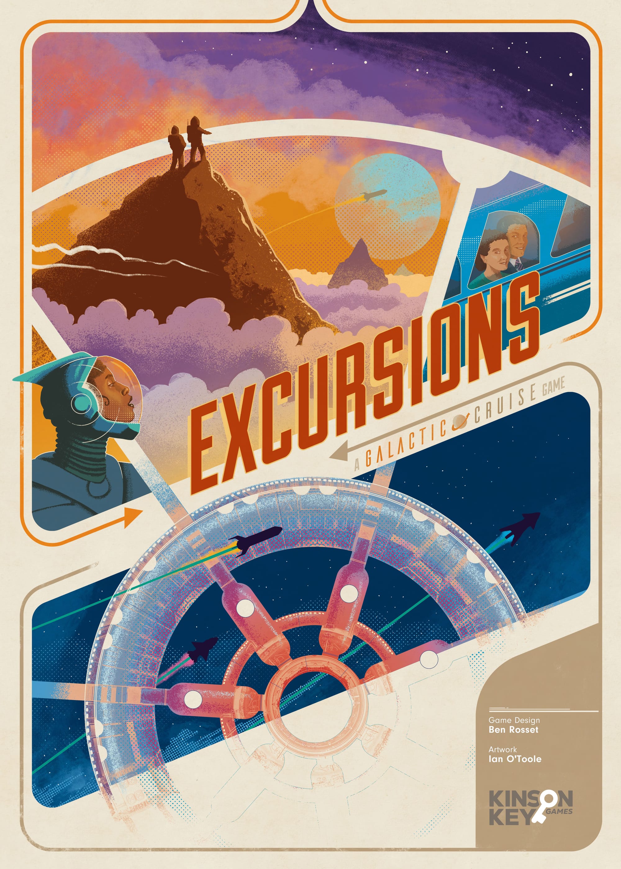 Boxcover von Excursions: A Galactic Cruise Game
