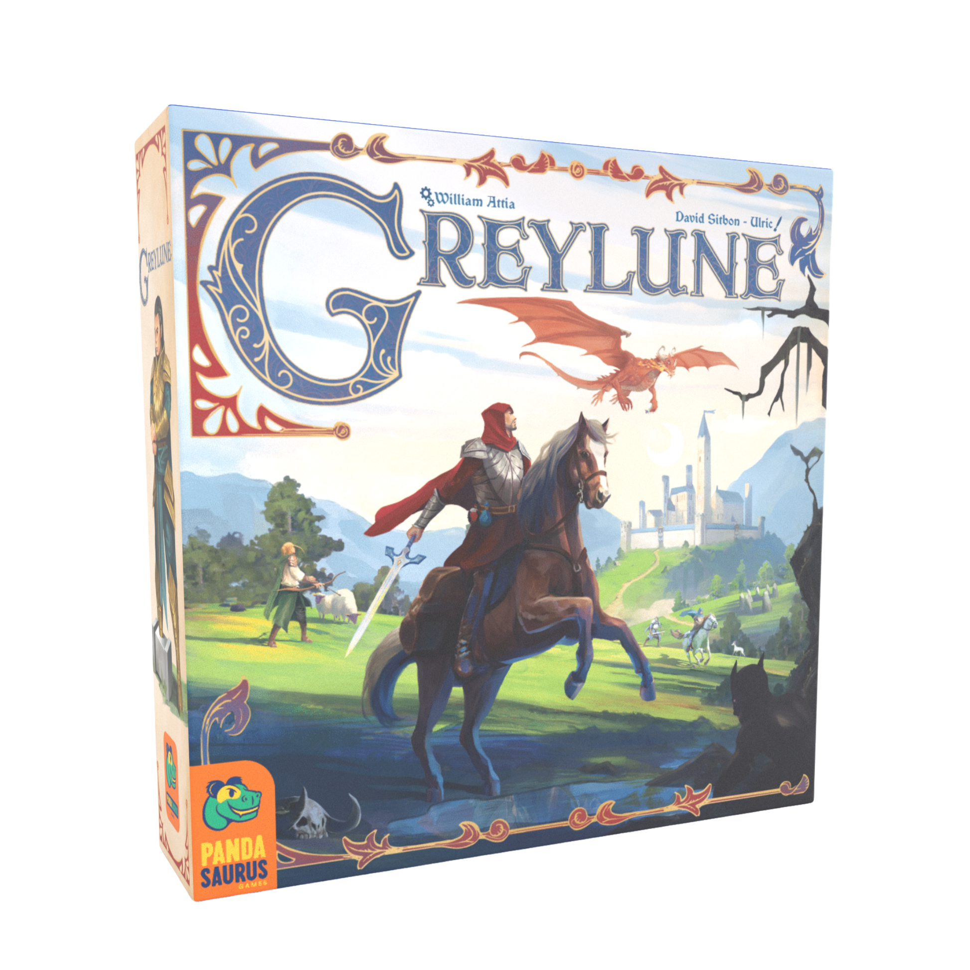 Boxcover von Greylune bei Pandasaurus Games