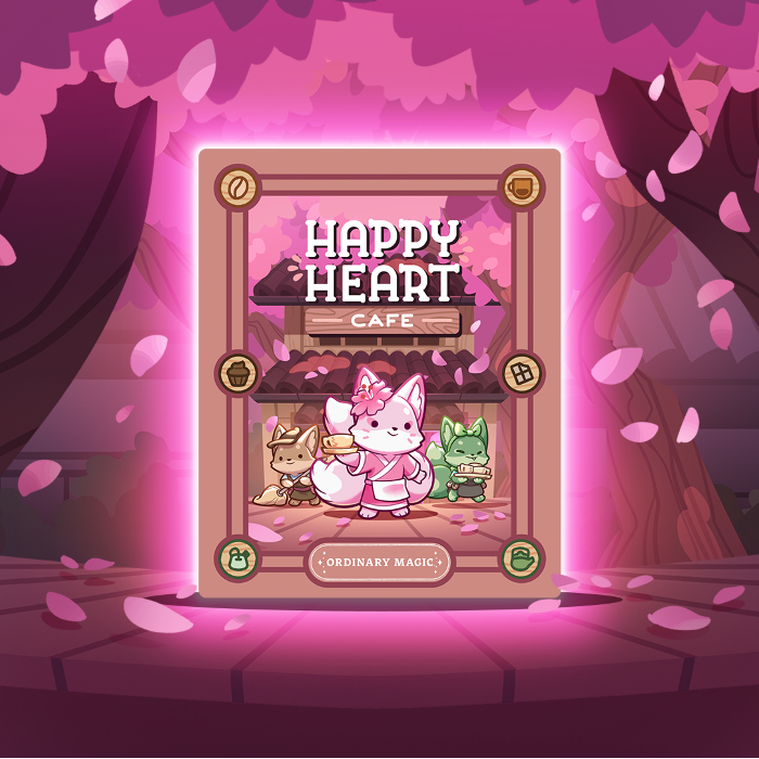 Verpackung von Happy Heart Cafe, Deluxe Edition