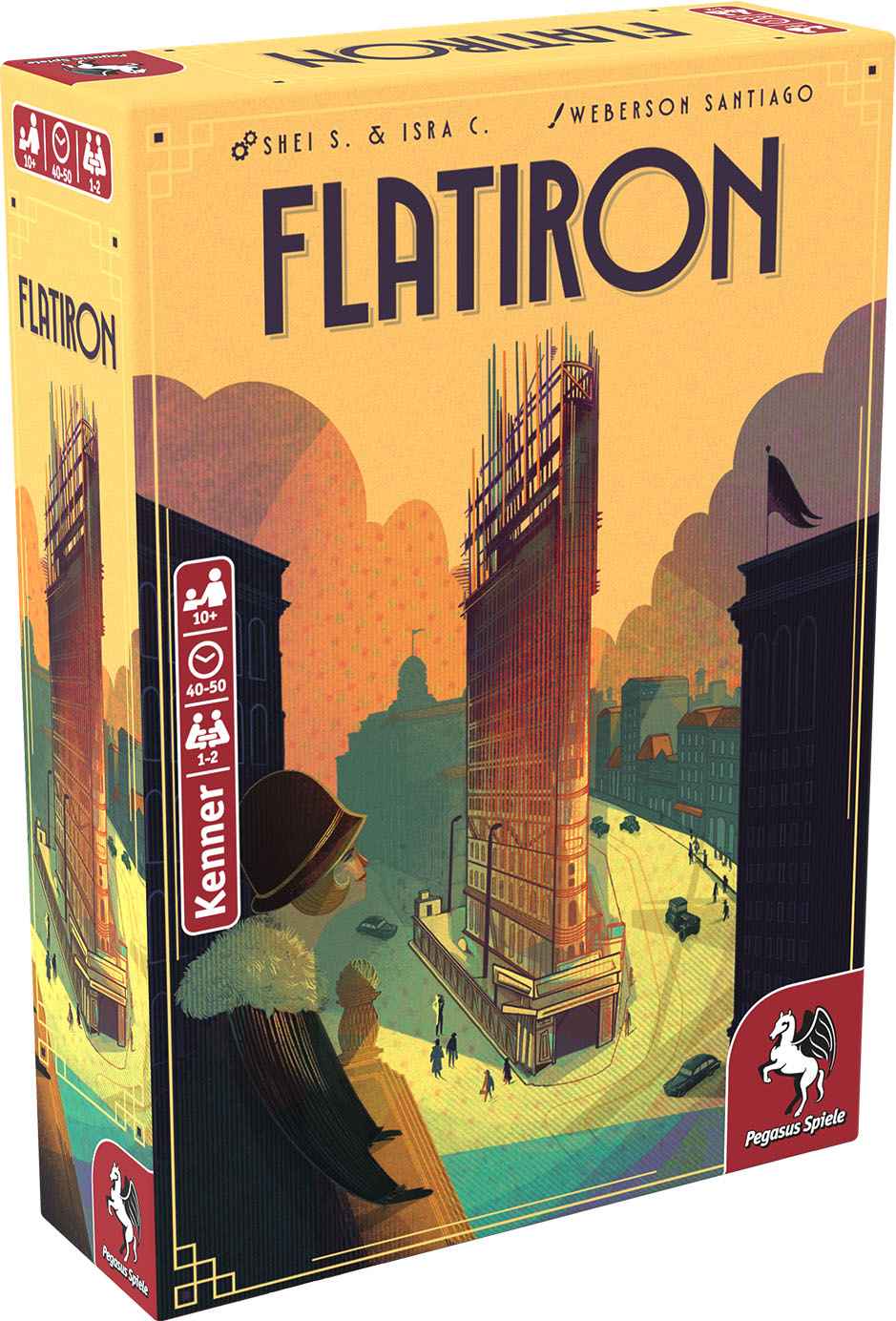 Flatiron – Baue eines der ikonischsten Wahrzeichen New Yorks!