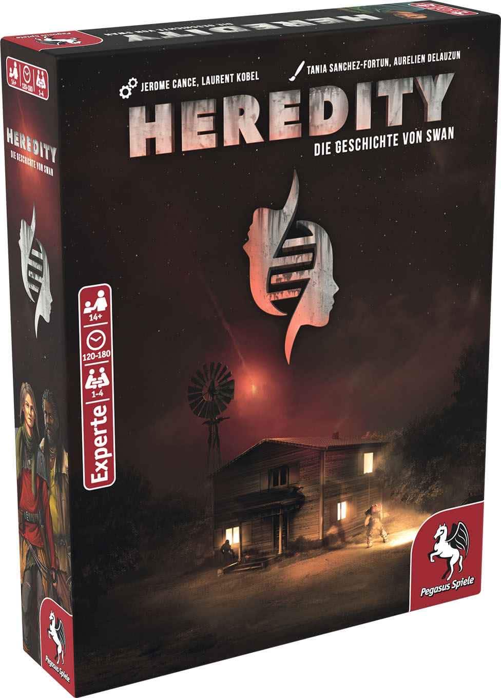 Heredity – Die Geschichte von Swan: Das neue erzählerische Abenteuer von Pegasus Spiele