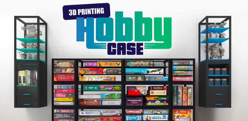 Hobby Case - Dein Modulares System zur Aufbewahrung und Präsentation von Spielen