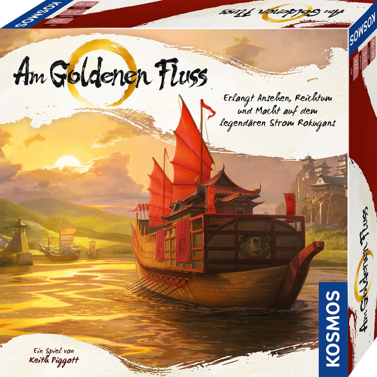 Am goldenen Fluss: KOSMOS Brettspiel Neuheit im September 2025