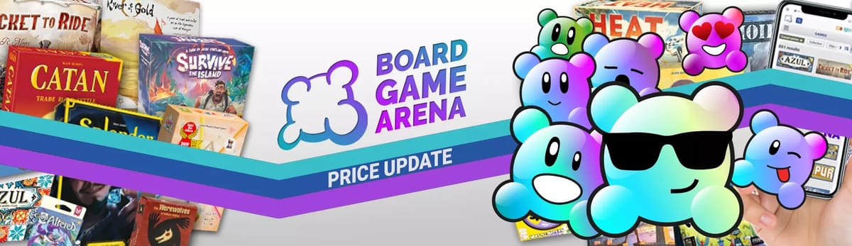 Board Game Arena erhöht Preise: Was du als Spieler wissen musst
