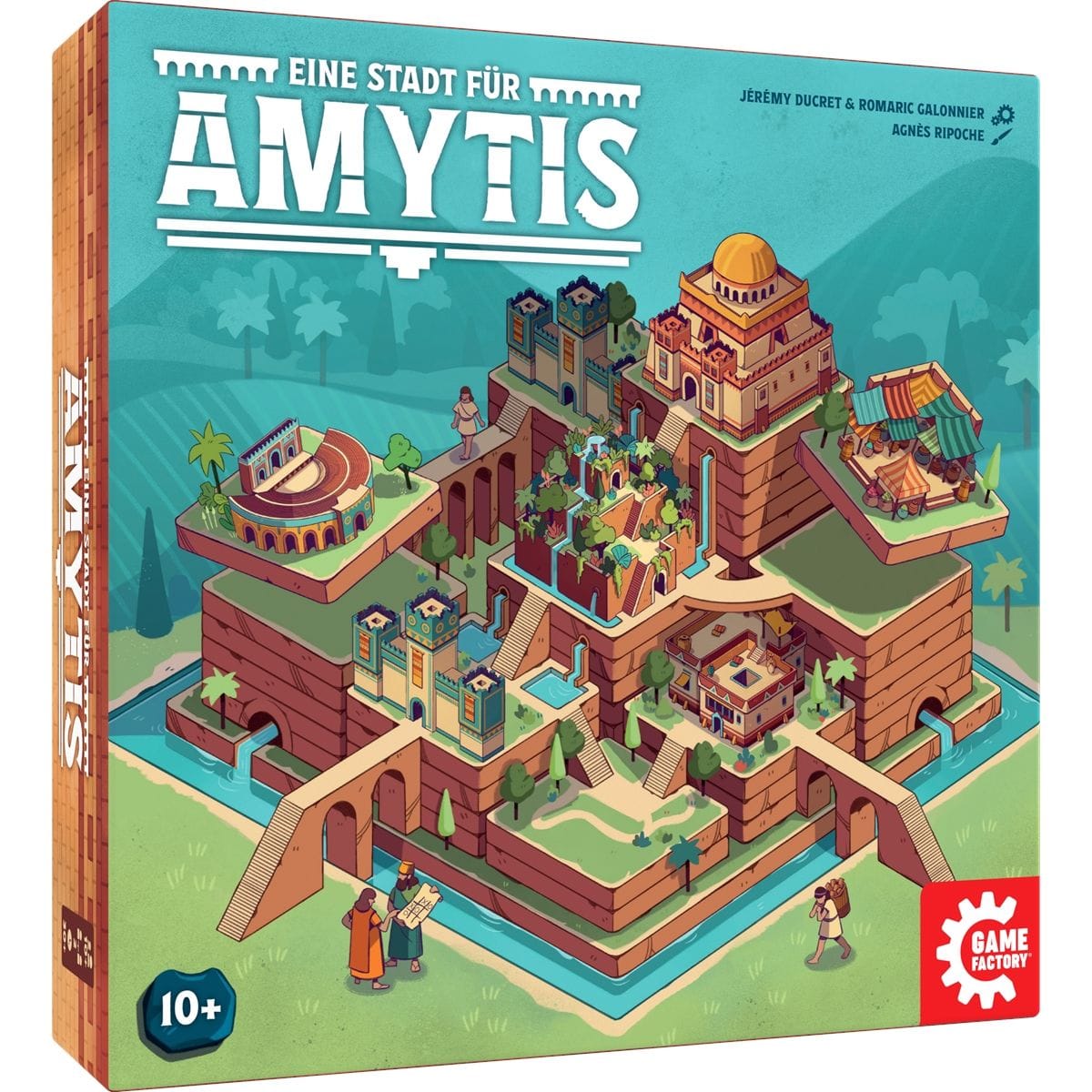 Eine Stadt für Amytis: Taktik-Duell zwischen Türmen und Tic Tac Toe