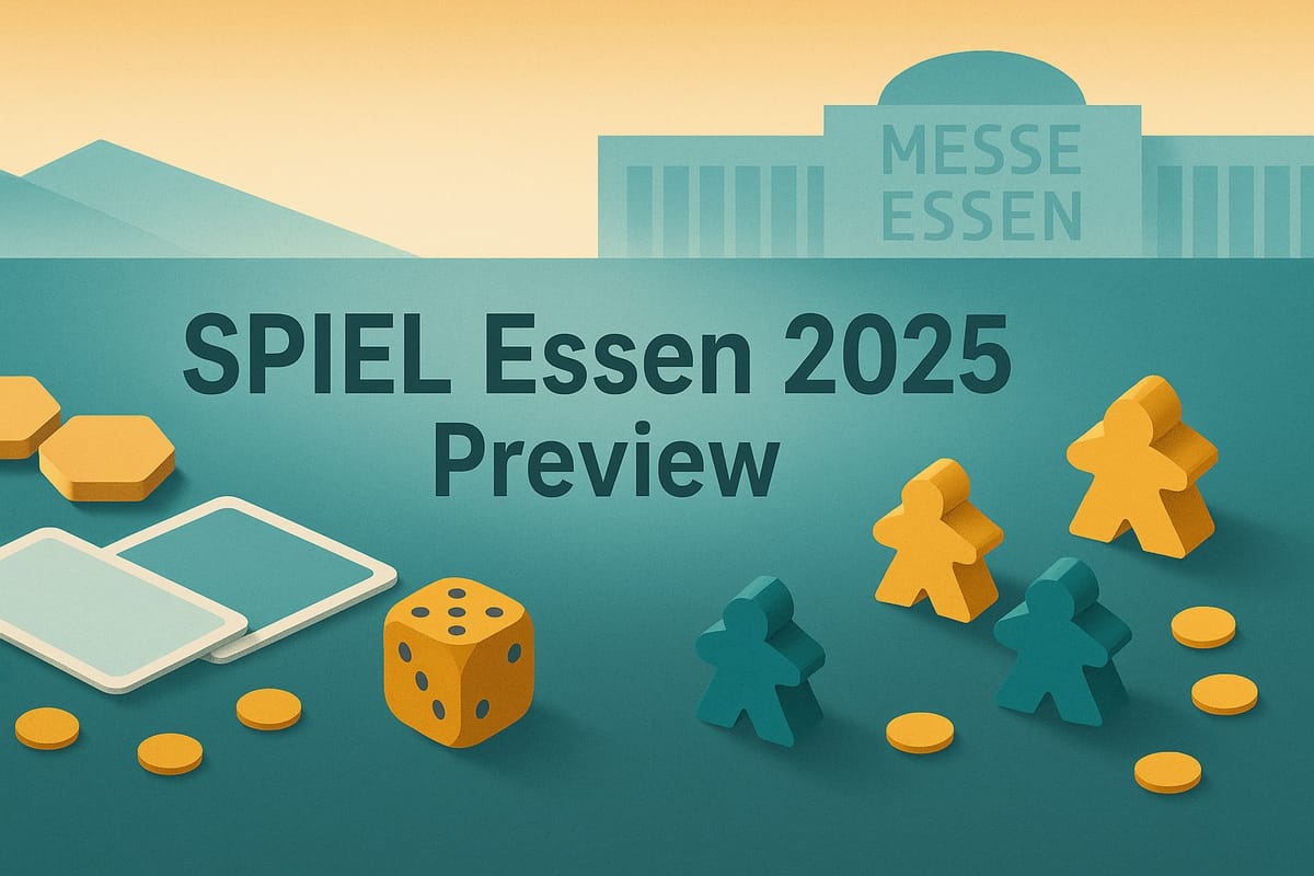 SPIEL Essen 2025 Preview (BGG): Zentrale Übersicht für gemeldete Spiele & Verlage