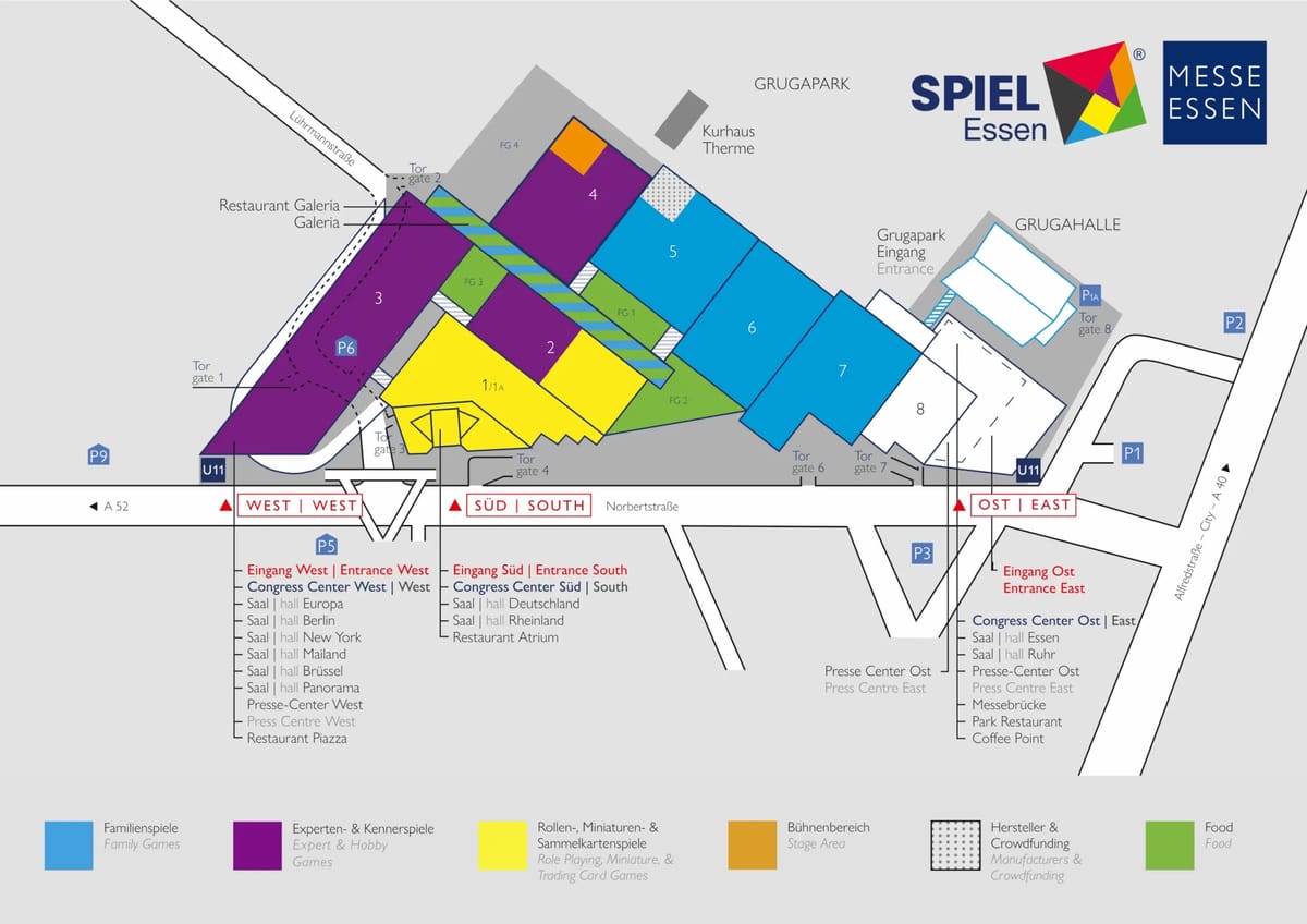 SPIEL 2025 – Hallenpläne veröffentlicht