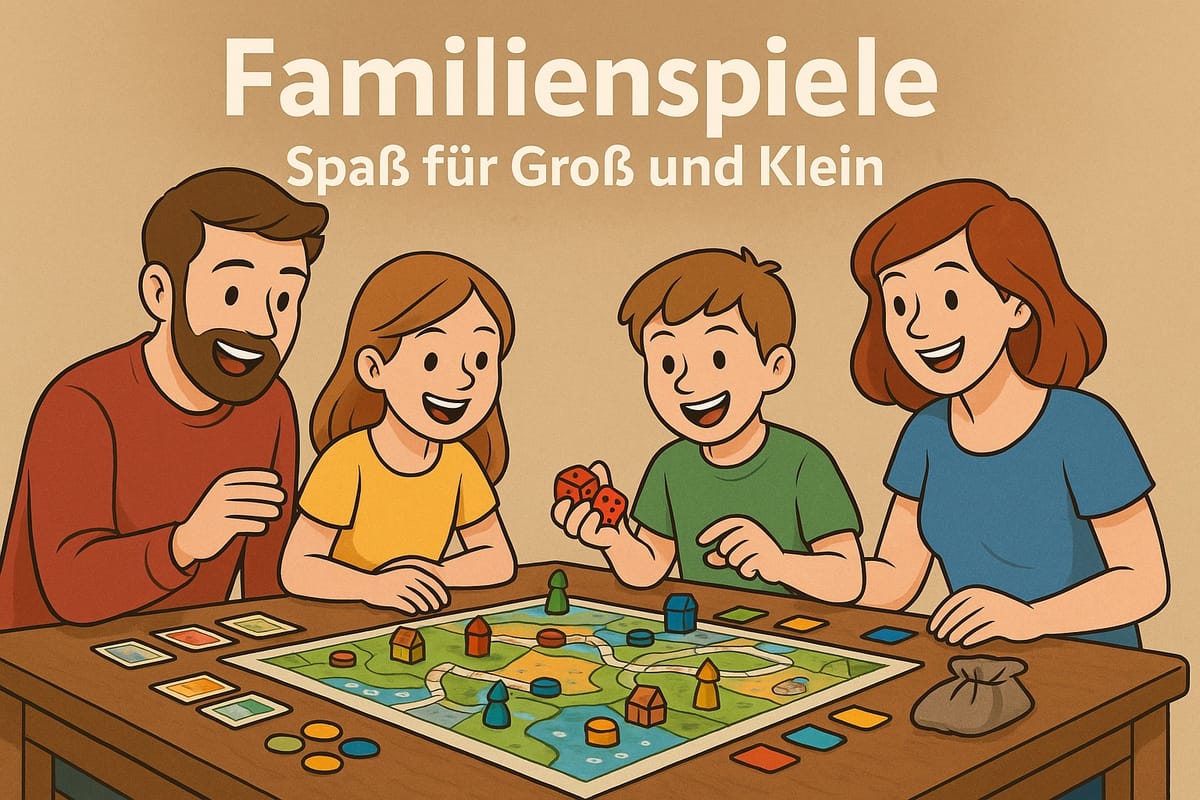 Familienspiele – Spaß für Groß und Klein