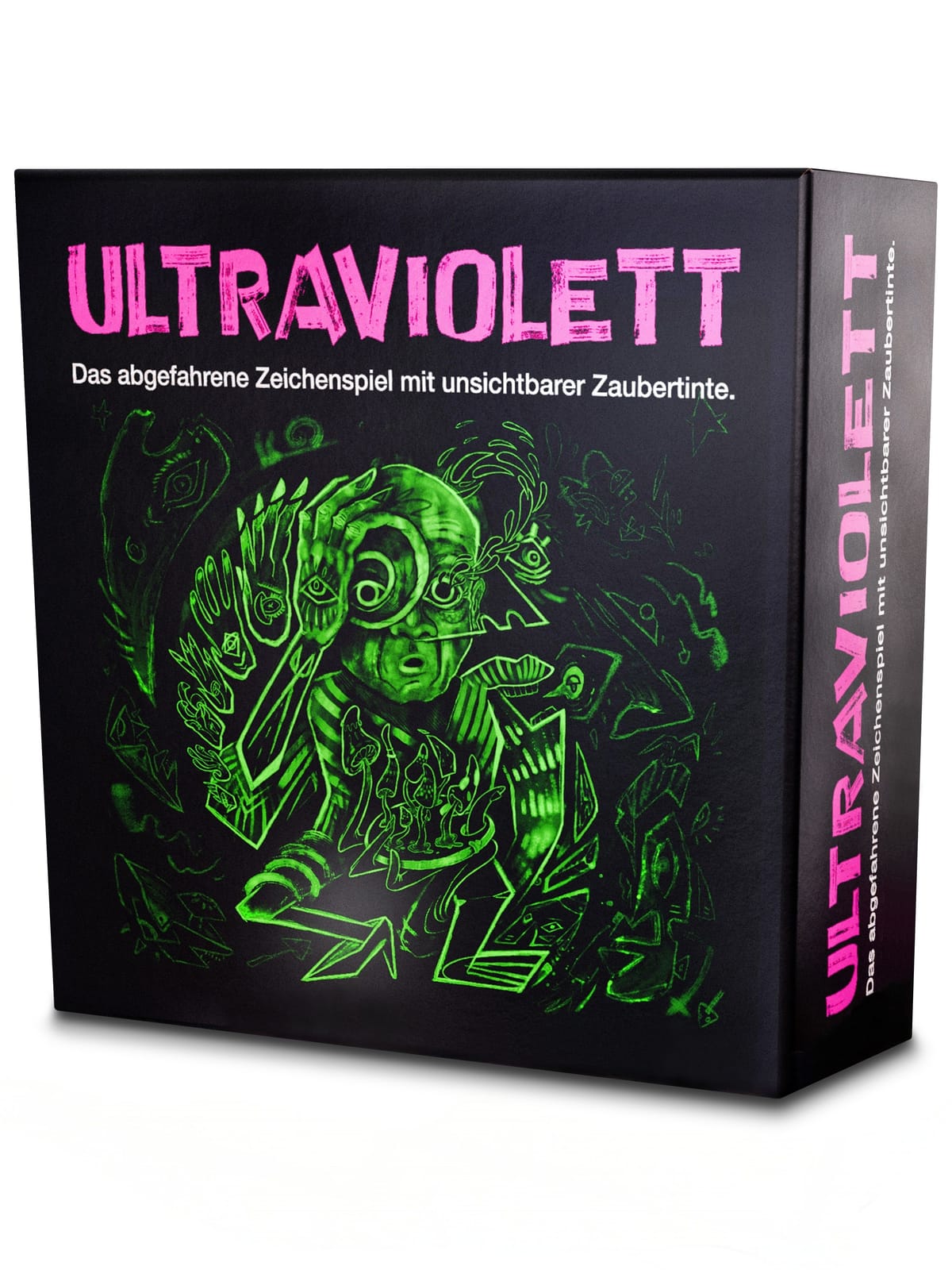 Ultraviolett – neues Zeichenspiel mit unsichtbarer Tinte