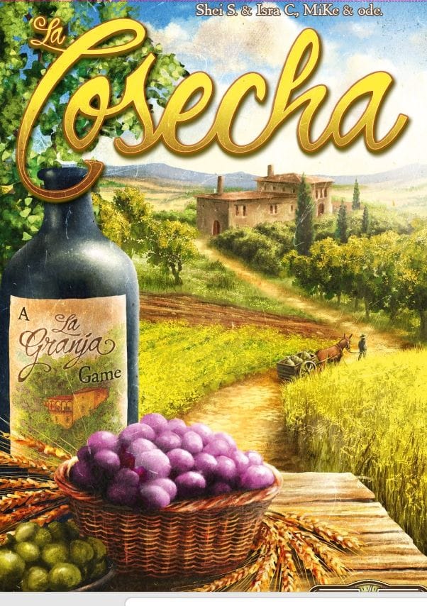 Verpackung von La Cosecha (Spielworxx), Erntemotiv aus dem La-Granja-Universum