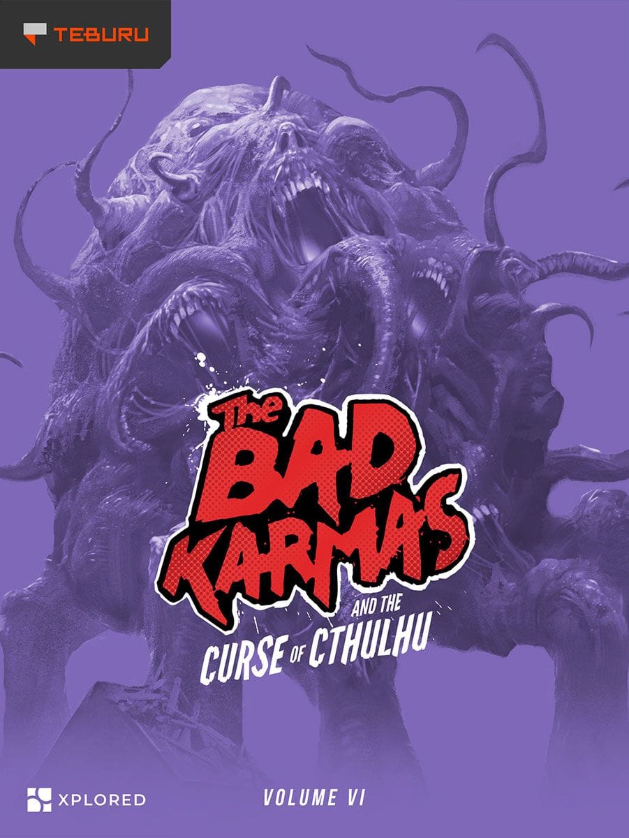 Cover-Illustration von The Bad Karmas and the Curse of Cthulhu: Volume 6