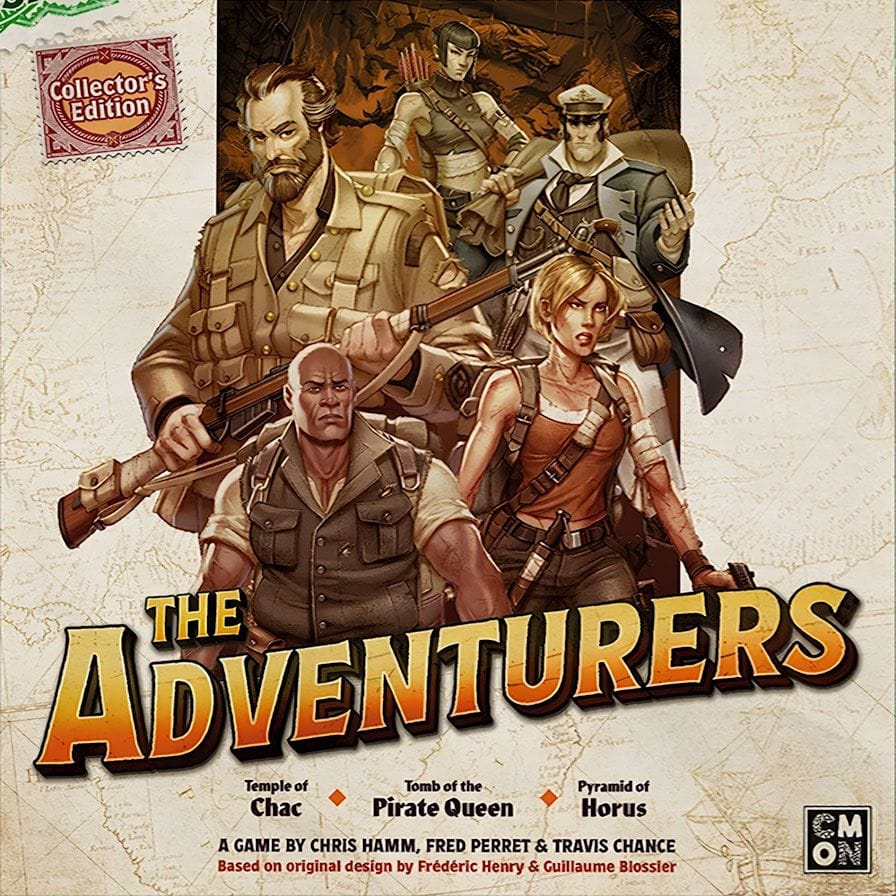 Cover von „The Adventurers: Collector's Edition“ von CMON