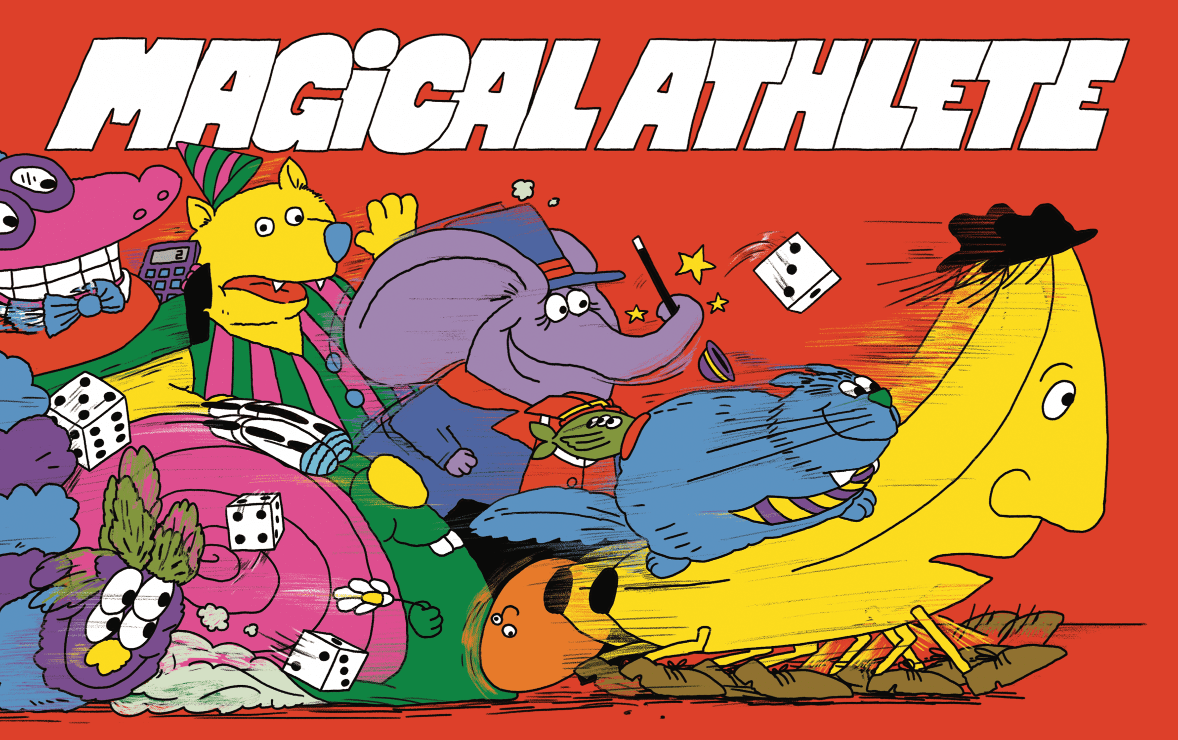 Cover-Illustration von Turbo-Flitzpiepen 2000 (Magical Athlete)