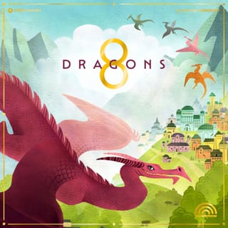 Titelbild von 8 Dragons (Wonderbow Games): Drachen über zwei Königreichen
