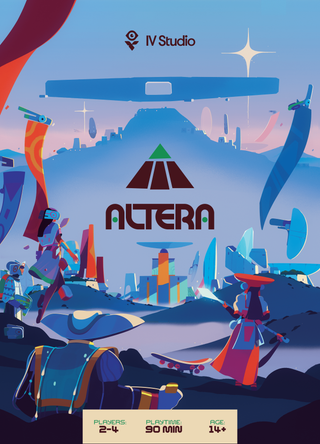 Altera Brettspiel von IV Studio: Würfelbeutel, Emissäre und drei Gilden beim Ascension Festival