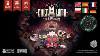 Cult of the Lamb: The Board Game Kampagnen-Key-Art