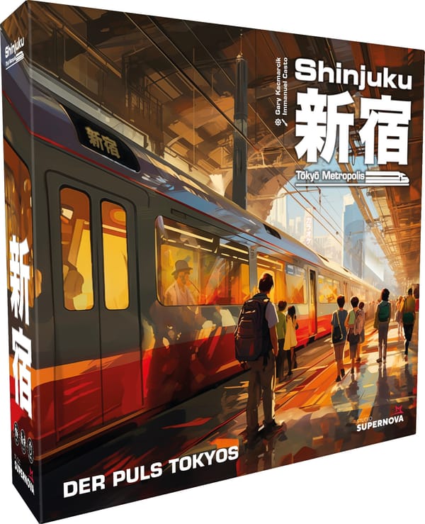 Shinjuku: Der Puls Tokyos – Strategisches Handelsspiel ab dieser Woche erhältlich