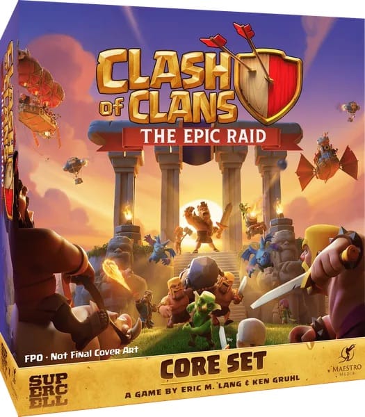 Clash of Clans erobert die Brettspieltische: The Epic Raid auf Kickstarter