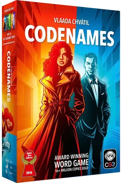 Codenames Neuauflage: Der Klassiker feiert 10-jähriges Jubiläum mit frischem Look
