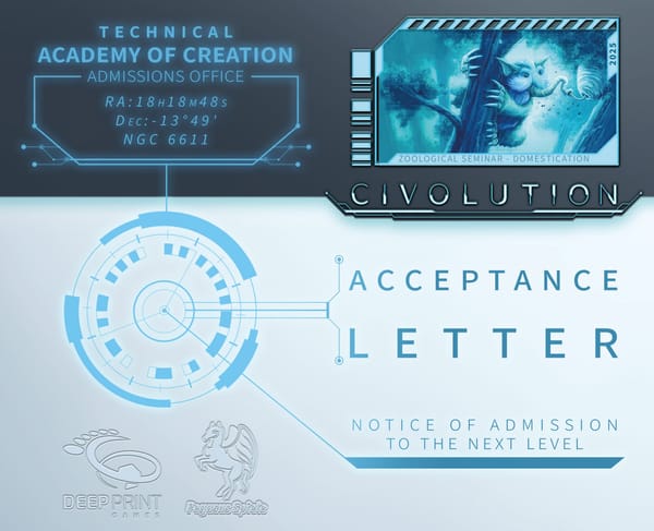 Civolution: Acceptance Letter erscheint zur SPIEL 2025