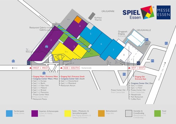 SPIEL 2025 – Hallenpläne veröffentlicht