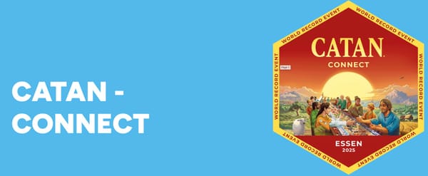 CATAN – CONNECT auf der SPIEL Essen 2025: Weltrekord-Abend in der Grugahalle