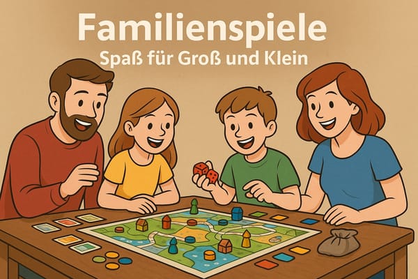 Familienspiele – Spaß für Groß und Klein
