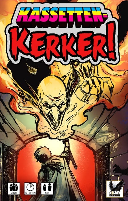 Kassettenkerker – Solo-Dungeoncrawl in der Oldschool-Kassettenschachtel