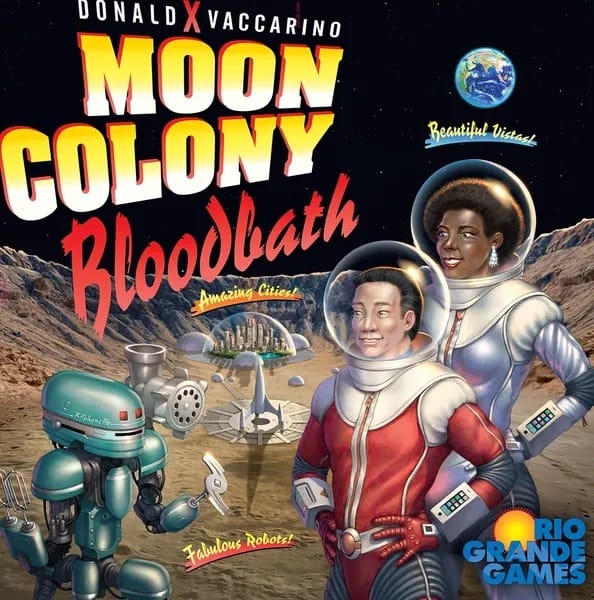 Moon Colony Bloodbath – Städte auf dem Mond, Druck im Deck