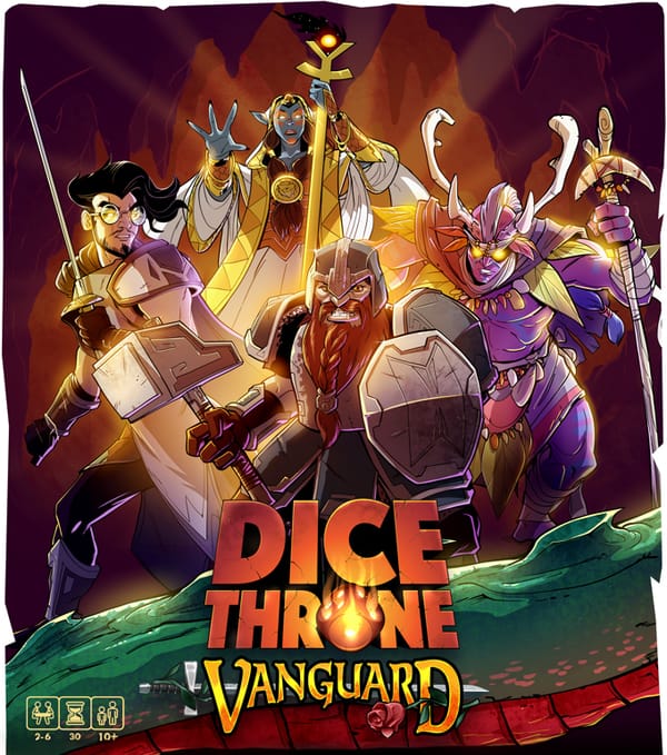 Dice Throne Vanguard: neue Helden, starke Box, limitierte Extras