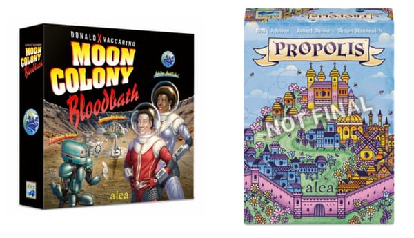 Moon Colony Bloodbath und Propolis: alea veröffentlicht zwei Vielspieler-Titel auf Deutsch