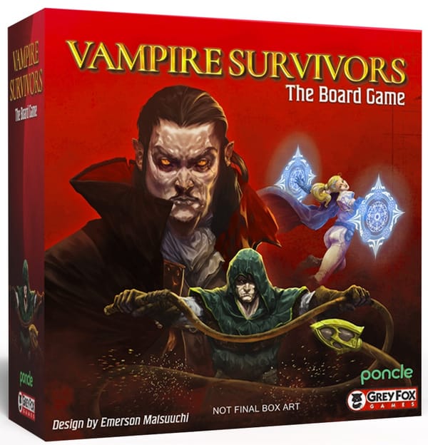 Vampire Survivors: The Board Game auf Kickstarter