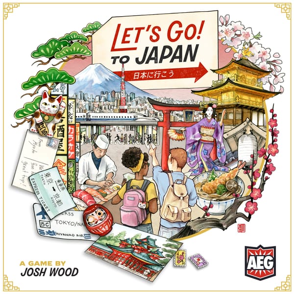 Auf nach Japan! – Spielbox-Cover
