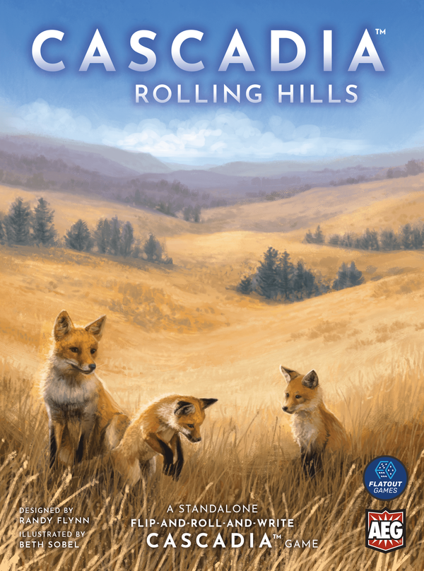 Cascadia Rolling Hills – Spielbox-Cover