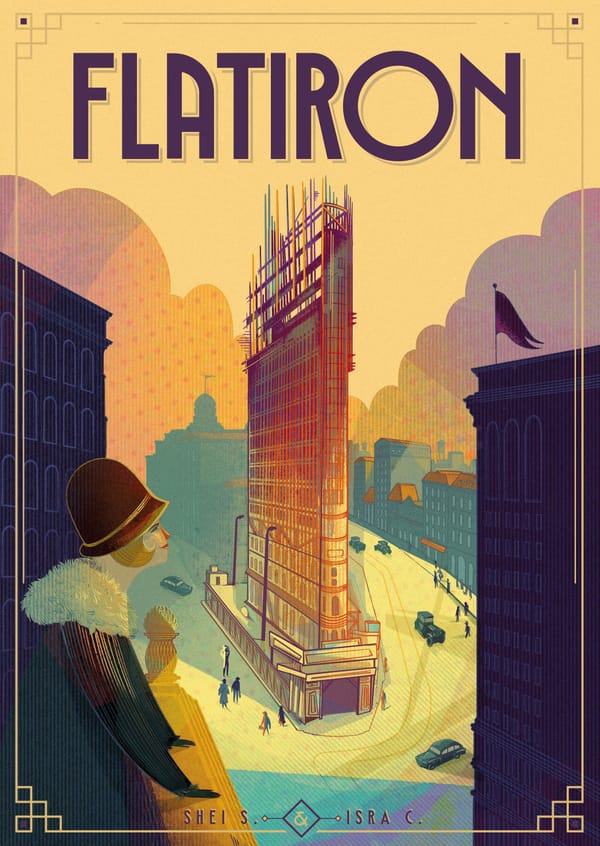 Flatiron – Spielbox-Cover